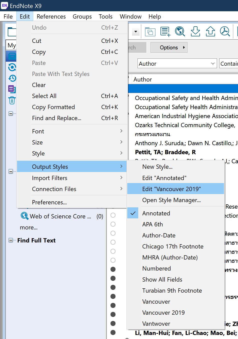 5. ทำการแก้ไข Output Style — assets/16212272 0c10 459c b2f9 d2c9f91adc4f step4