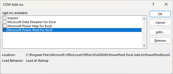 บาง การแปลงข้อมูลโดยใช้ PowerQuery — assets/8b259067 ccf6 4d07 9261 245db32c921b relation addin 1